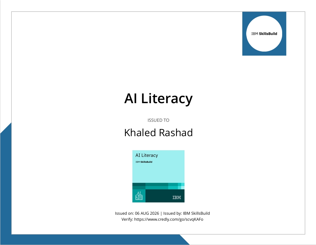 IBM SkillsBuild – AI Literacy